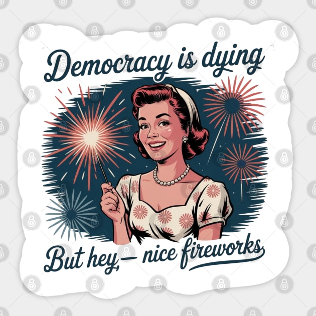 july-4th Sticker by Creatifly Graphic Tees